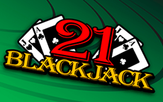 Blackjack artwork from Springbok's table-games page
